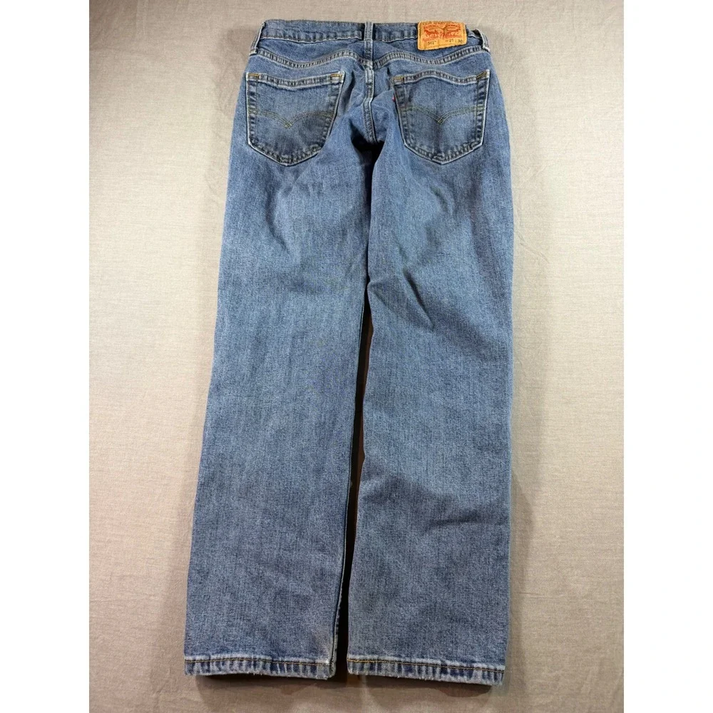 Levi's 541 Athletic Taper Mens W29 L30 Blue Excellent Medium Wash Jeans
